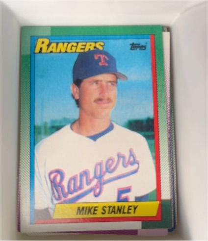 1990 Topps #92 Mike Stanley — front