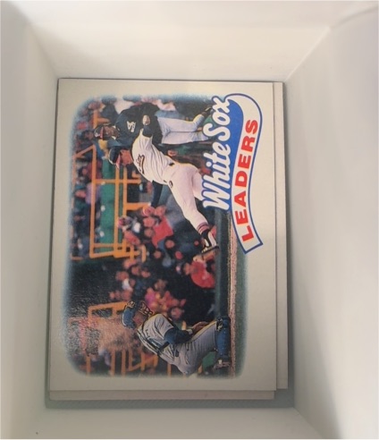 1989 Topps #21 White Sox Leaders Chicago White Sox — front