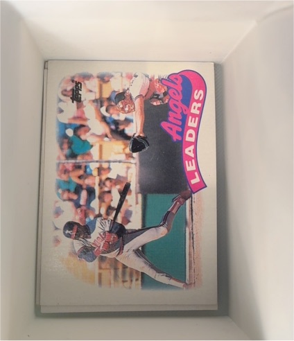 1989 Topps #51 California Angels Leaders — front