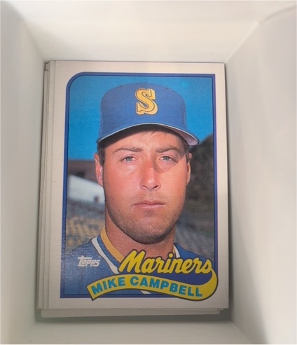 1989 Topps #143 Mike Campbell — front
