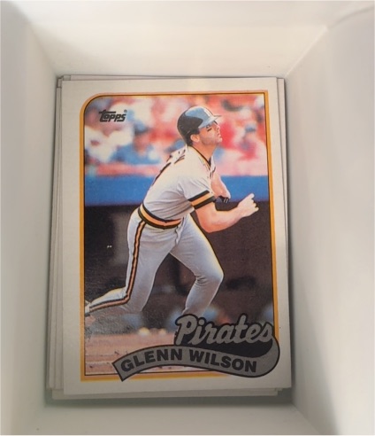 1989 Topps #293 Glenn Wilson — front