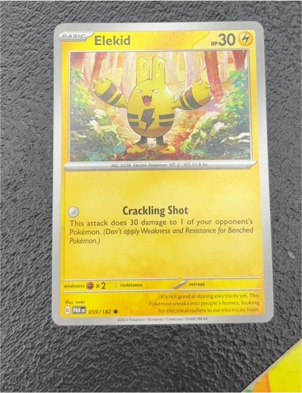 2023 Pokémon Paradox Rift #059 Elekid — front