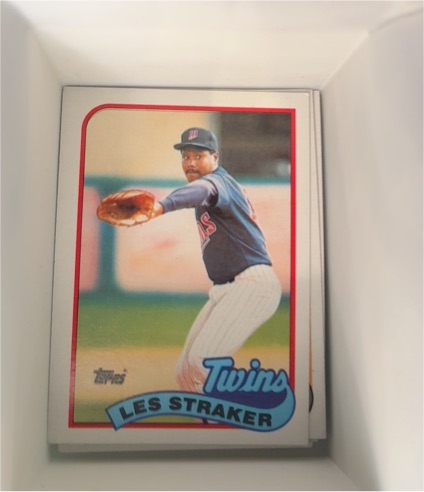1989 Topps #101 Les Straker — front