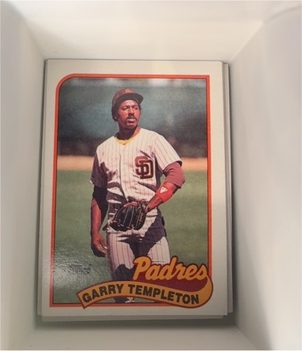 1989 Topps #121 Garry Templeton — front