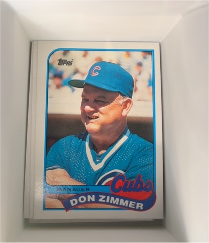 1989 Topps #134 Don Zimmer — front