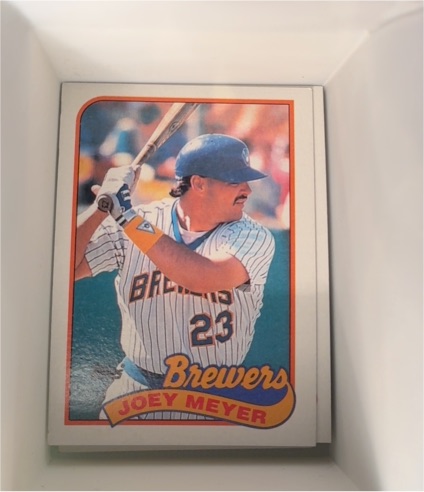 1989 Topps #23 Joey Meyer — front