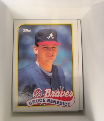 1989 Topps #778 Bruce Benedict — front