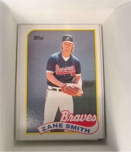 1989 Topps #688 Zane Smith — front