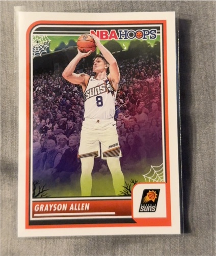 2023-24 Panini NBA Haunted Hoops #190 Grayson Allen — front