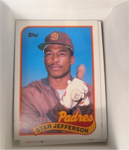 1989 Topps #689 Stan Jefferson — front