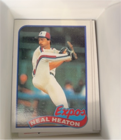 1989 Topps #197 Neal Heaton — front