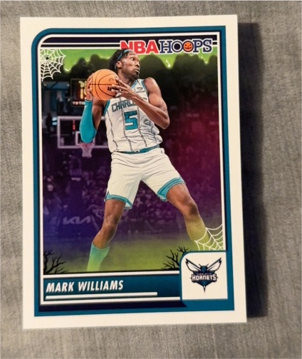 2023-24 Panini NBA Hoops Haunted Hoops #41 Mark Williams — front
