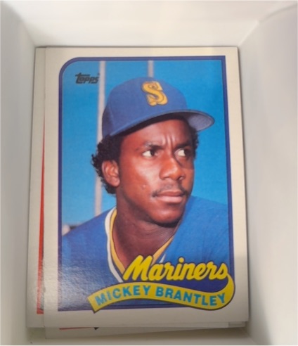 1989 Topps #568 Mickey Brantley — front