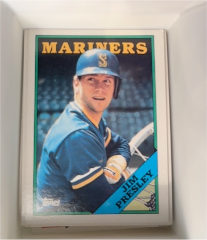 1988 Topps #285 Jim Presley — front