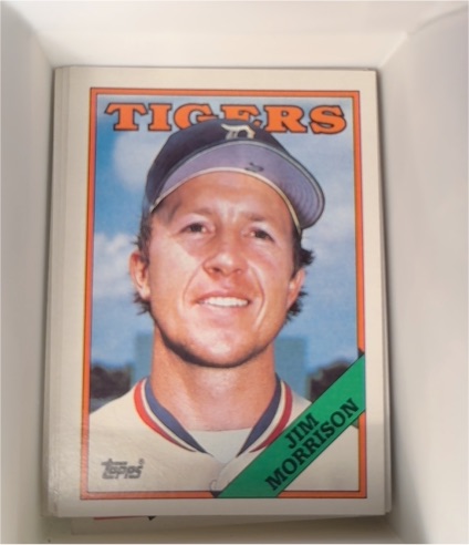 1988 Topps #751 Jim Morrison — front