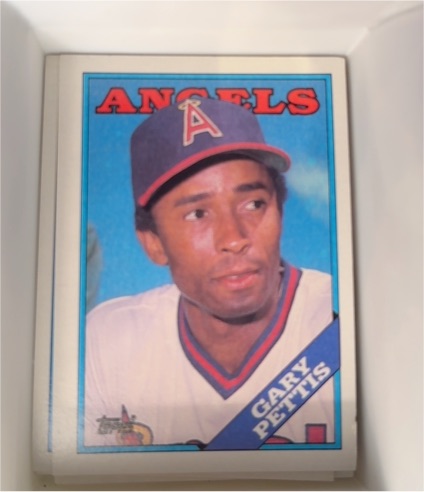 1988 Topps #71 Gary Pettis — front