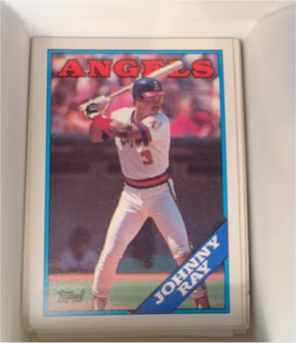 1988 Topps #115 Johnny Ray — front