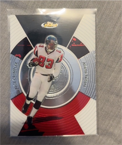 2005 Topps Finest #99 Alge Crumpler — front