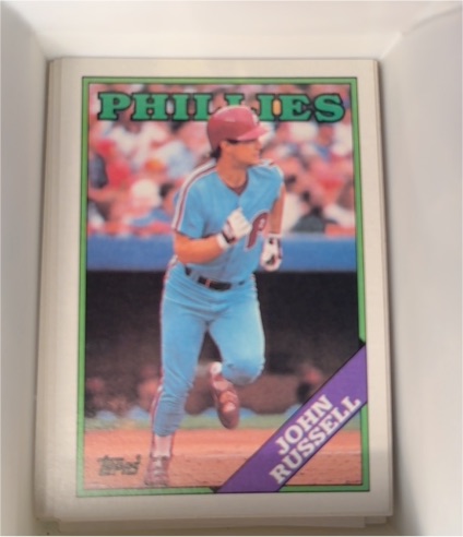 1988 Topps #188 John Russell — front