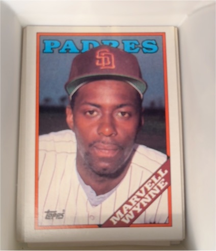 1988 Topps #454 Marvell Wynne — front