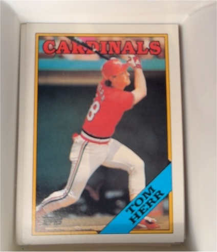 1988 Topps #310 Tom Herr — front