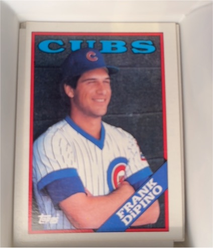 1988 Topps #211 Frank DiPino Chicago Cubs — front