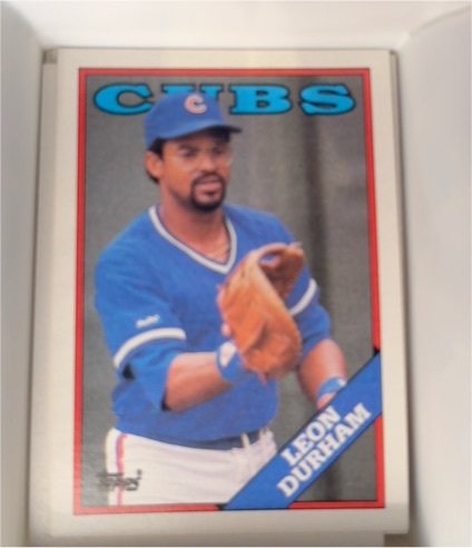 1988 Topps #65 Leon Durham — front