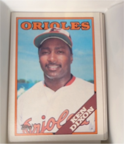 1988 Topps #676 Ken Dixon — front