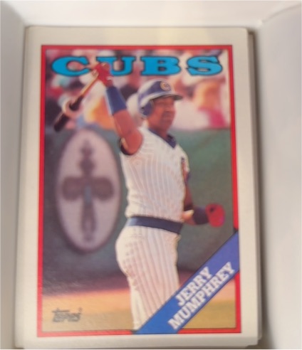 1988 Topps #466 Jerry Mumphrey — front