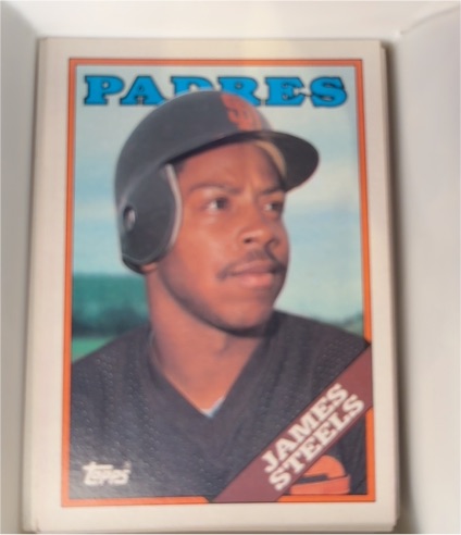 1988 Topps #117 James Steels — front