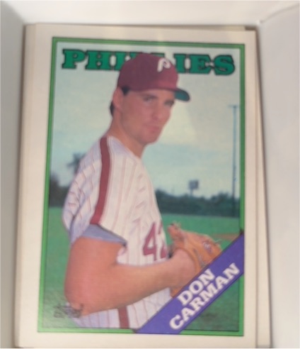 1988 Topps #415 Don Carman — front