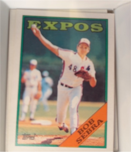 1988 Topps #93 Bob Sebra — front