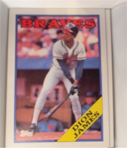 1988 Topps #408 Dion James — front