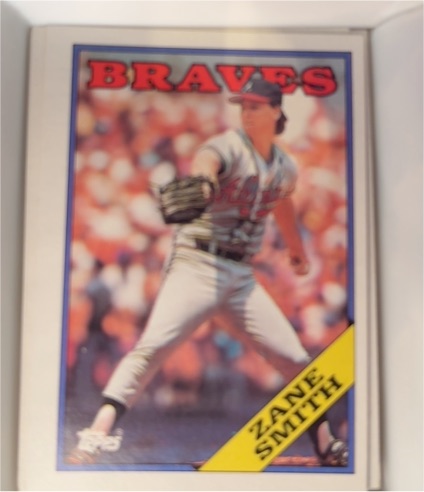 1988 Topps #297 Zane Smith — front