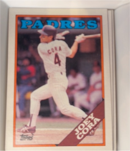 1988 Topps #91 Joey Cora — front