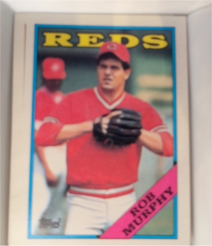 1988 Topps #603 Rob Murphy — front