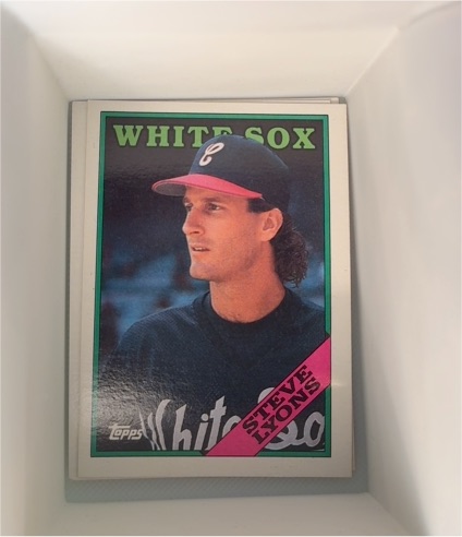 1988 Topps #108 Steve Lyons — front