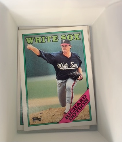 1988 Topps #209 Richard Dotson — front