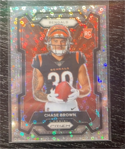 2023 Panini Prizm #335 Chase Brown — front