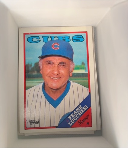 1988 Topps #564 Frank Lucchesi — front
