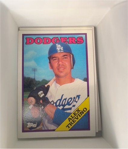 1988 Topps #512 Alex Trevino — front