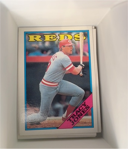 1988 Topps #553 Tracy Jones — front
