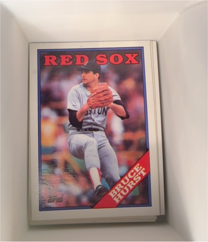 1988 Topps #125 Bruce Hurst — front