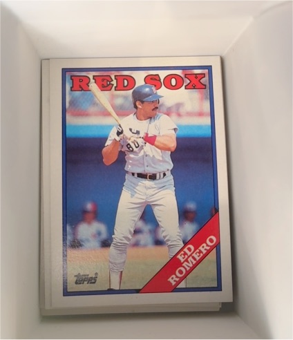 1988 Topps #37 Ed Romero — front