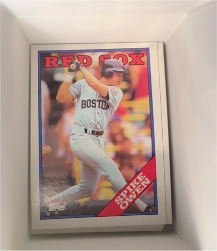 1988 Topps #733 Spike Owen — front
