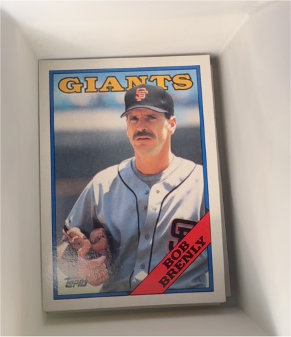 1988 Topps #703 Bob Brenly — front