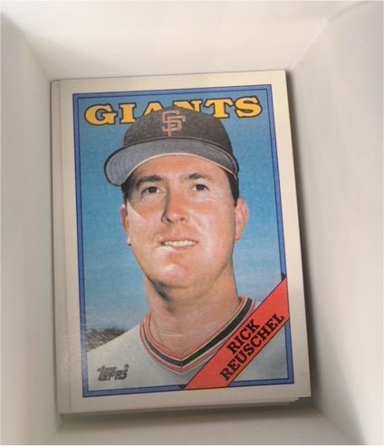 1988 Topps #660 Rick Reuschel — front