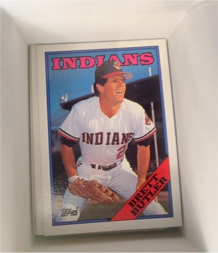1988 Topps #479 Brett Butler — front