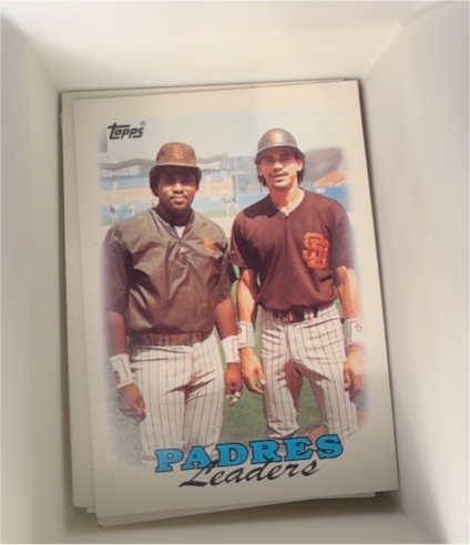 1988 Topps #699 Tony Gwynn, Benito Santiago Padres Leaders — front