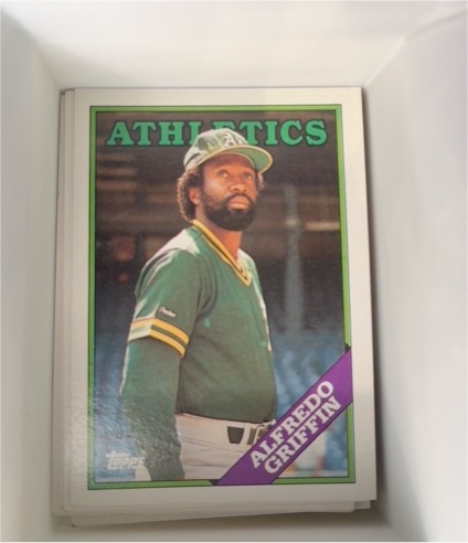 1988 Topps #726 Alfredo Griffin — front